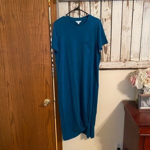 Time and Tru blue t-shirt dress